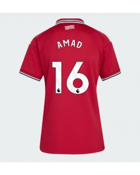 Manchester United Amad Diallo #16 Maglia Gara Casa Repliche 2026-27 Donna Maniche Corte Manchester United Amad Diallo #16 Maglia Gara Casa Repliche 2026-27 Donna Maniche Corte